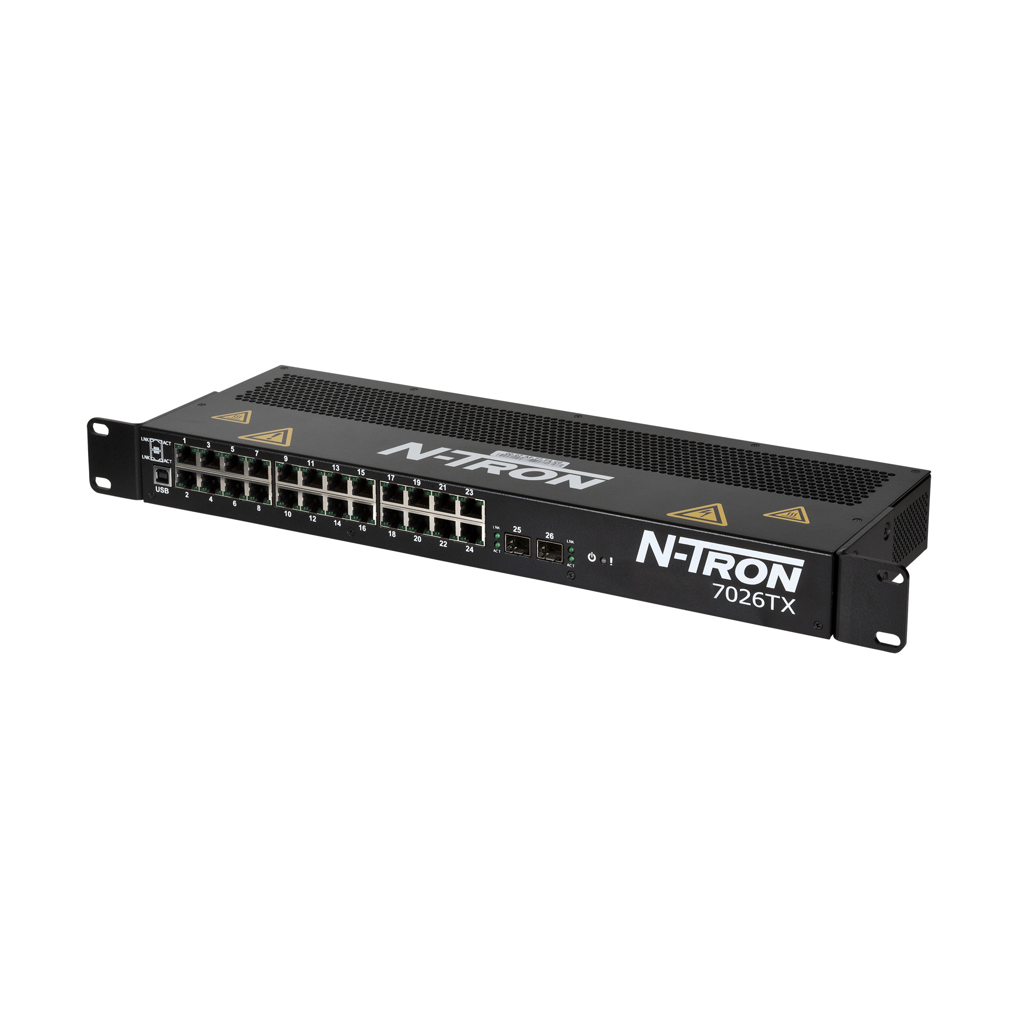 Red Lion's N-Tron series 7000 managed industrial Ethernet switches