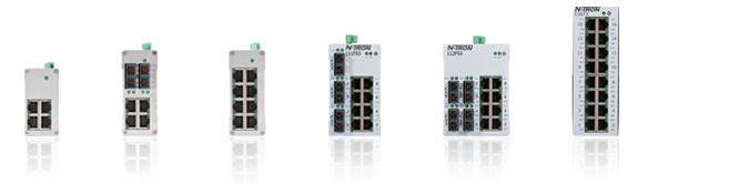 Red Lion’s N-Tron® series 100 unmanaged industrial Ethernet 