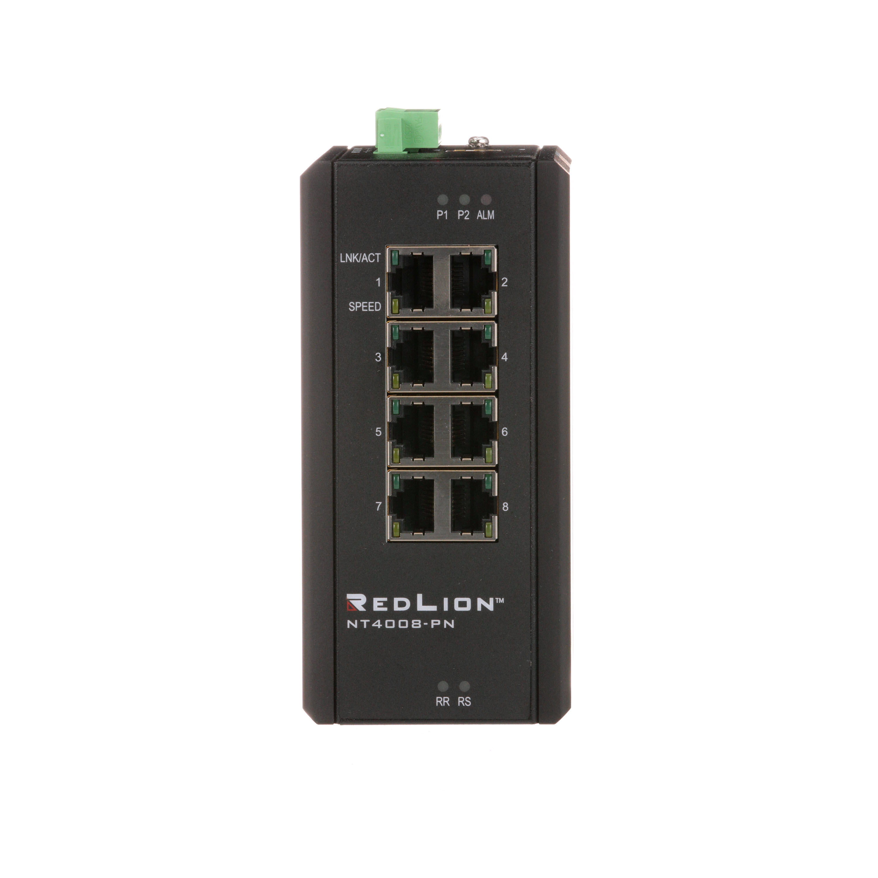 Red Lion’s N-Tron® series 4008 gigabit managed industrial Ethernet  Profinet switches